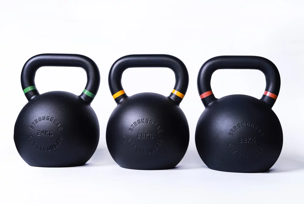 StrongGear Kettlebell prémiový design s vyznačením hmotnosti