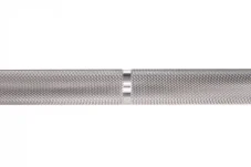 Dámská olympijská osa 15 kg 25 mm StrongGear detail vroubkování Dámská olympijská osa 15 kg 25 mm StrongGear detail vroubkování