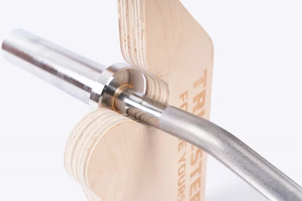 Zdvihák na os Wooden Barbell Jack TrueSteel