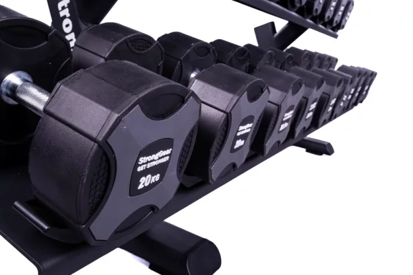 TPU jednoručné činky: jednotlivé aj sady - Váha: 45 kg