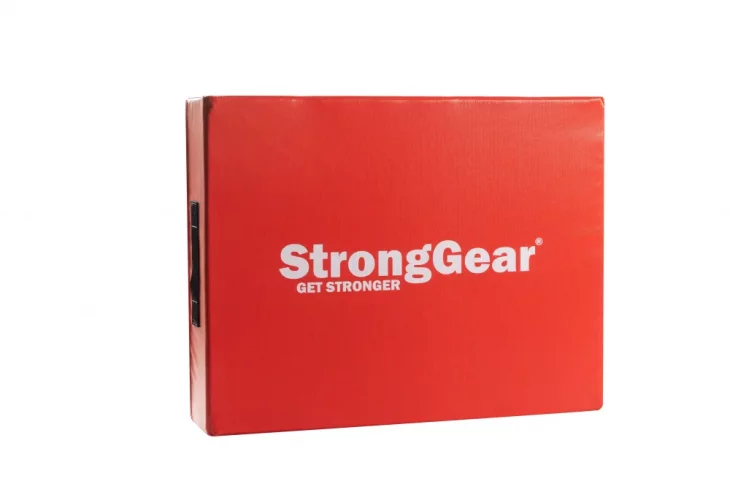 Barbell dropping pads - Colour: Red - 75 x 60 x 15 cm