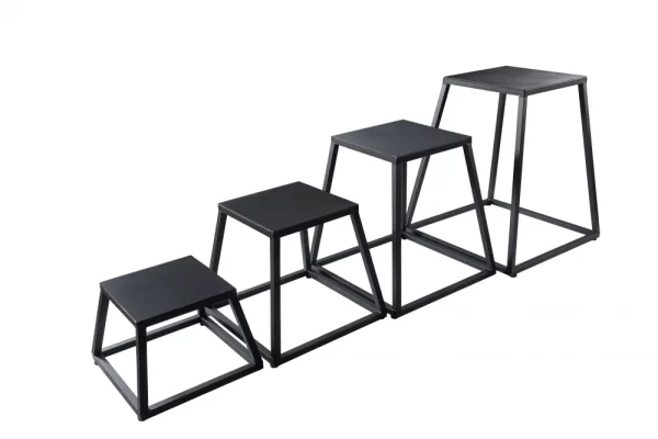 Set of steel plyoboxes