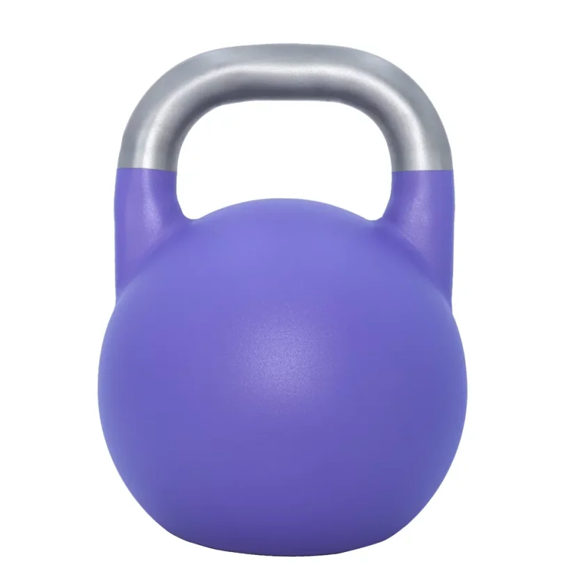 Závodní ocelový Kettlebell (barevný 4 kg - 32 kg) - Váha: 14 kg