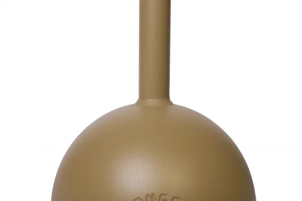 Macebell 27.5kg oceľový StrongGear detail povrchu