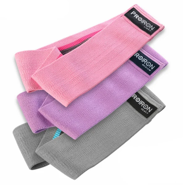 Hip bands textilní posilovací gumy PROIRON