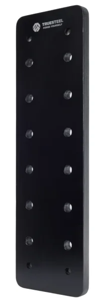PegBoard wooden climbing wall - Height: 120 cm - black color