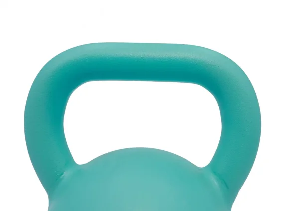 Turquoise Steel Kettlebell 4 kg - 36 kg - Gewicht: 28 kg