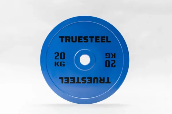 Competition steel plates: 5 - 25 kg - Weight: 15 kg - TRUESTEEL logo