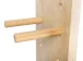 Dřevěná lezecká stěna PegBoard - Výška: 100 cm - vzor dřevo