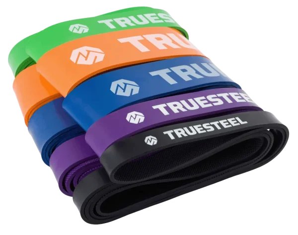 Power Bands - posilňovacie elastické gumové expandéry - Variant Power band: Červená - 208cm x 0,3cm x 1cm - 2KG-23KG