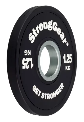 Frakční gumový kotouč 1.25 kg černý StrongGear