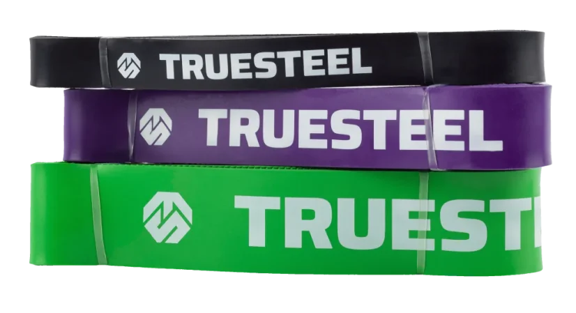 Power Bands - Resistance bands - Power band Variant: Medium Set 3 pcs (Black + Purple + Green)