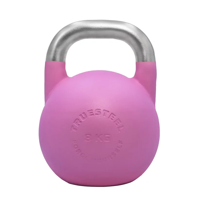 Pretekársky oceľový Kettlebell (farebný 4 kg - 32 kg) - Váha: 12 kg