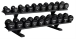 Polyurethane dumbbells: individual and sets - Gewicht: 47.5 kg