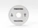 Competition steel plates: 5 - 25 kg - Weight: 5 kg - TRUESTEEL logo