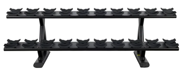2-tier dumbell rack - 210 cm