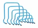 Blue Training Hurdles - Höhe: 30 cm