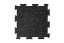 PUZZLE 500x500mm čierna + 10% EPDM biela podlaha do posilovny