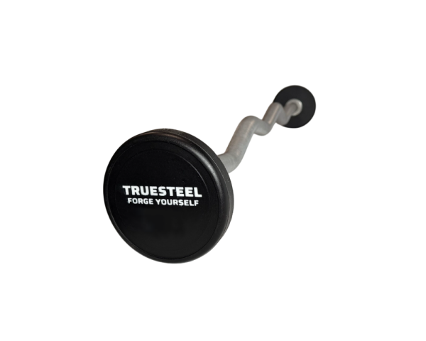 Polyurethane EZ Curl Biceps Bar - Weight: 12.5 kg