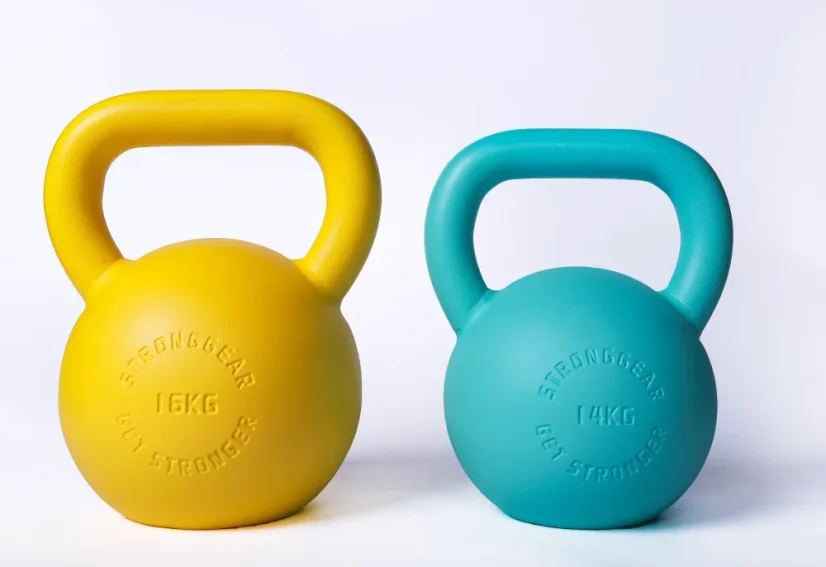 Kettlebell 14 kg und 16 kg StrongGear Farben