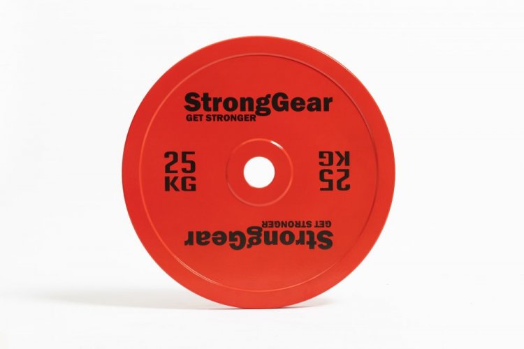Competition steel plates: 5 - 25 kg - Weight: 20 kg