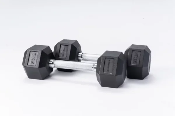 Jednoručné činky Hexagon TrueGrip 1 kg - 47,5 kg - Váha: 6 kg