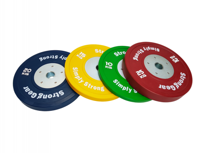 Competition Bumper Plates - Weight: 15 kg