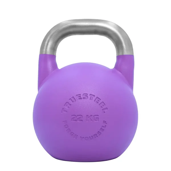 Závodní ocelový Kettlebell (barevný 4 kg - 32 kg) - Váha: 10 kg