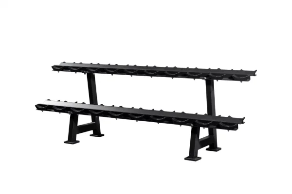 2 TIER ROUND DUMBELL RACK 2 LEGS