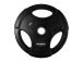 Černé pogumované Tri-Grip kotouče 50 mm - Váha: 25 kg
