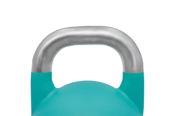 Závodní ocelový Kettlebell (barevný 4 kg - 32 kg) - Váha: 10 kg