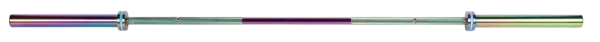 Weightlifting Titan Bar - Zentral Rändeln: Without center knurling