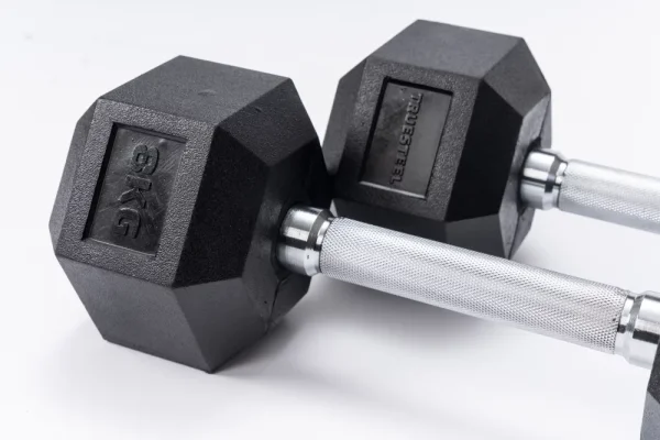 Jednoručné činky Hexagon TrueGrip 1 kg - 47,5 kg - Váha: 6 kg