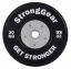 Competition Black Bumper Plates - Weight: 10 kg
