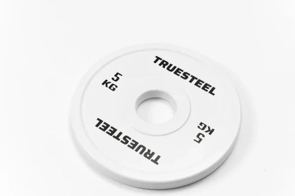 Competition steel plates: 5 - 25 kg - Weight: 5 kg - TRUESTEEL logo