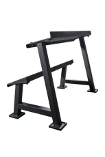 Dvouřadý stojan na kettlebelly - 150 cm - 2. JAKOST