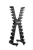 Beast X Dumbell Rack TrueSteel 10 pairs of dumbbells