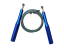 Hliníkové speed rope švihadlo - ergonomické madlo - Barva: Modré