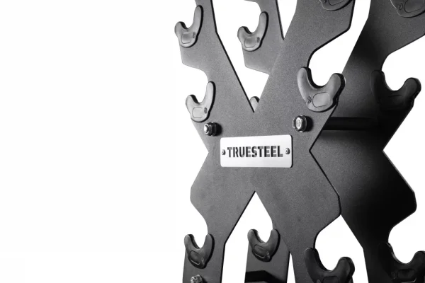 Beast X Dumbell Rack TrueSteel stable construction