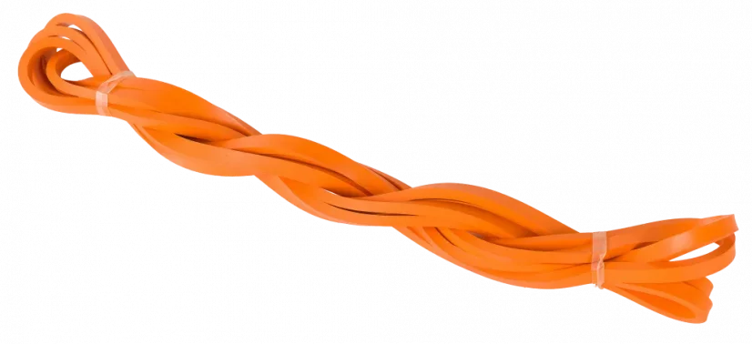 Power Bands - posilňovacie elastické gumové expandéry - Variant Power Band: Oranžová - 208cm x 0,3cm x 0,5cm - 1KG-11KG