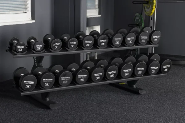 Polyurethane dumbbells: individual and sets - Gewicht: 47.5 kg