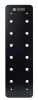 Dřevěná lezecká stěna PegBoard - Výška: 100 cm - černá barva