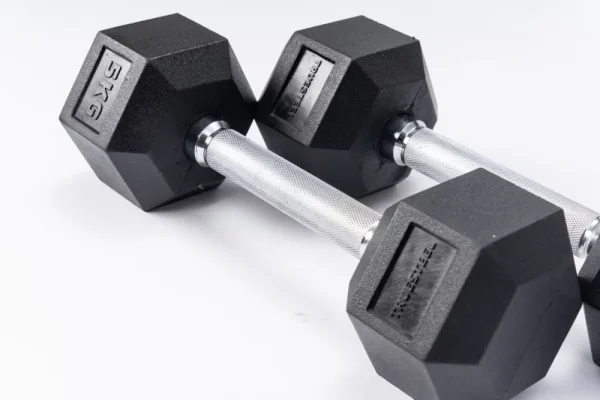 Jednoručné činky Hexagon TrueGrip 1 kg - 47,5 kg - Váha: 6 kg