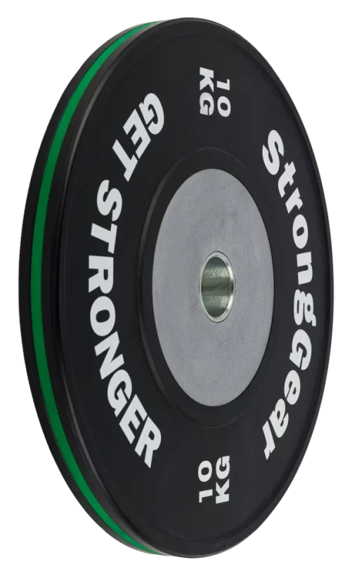 Competition Black Bumper Plates - Weight: 20 kg