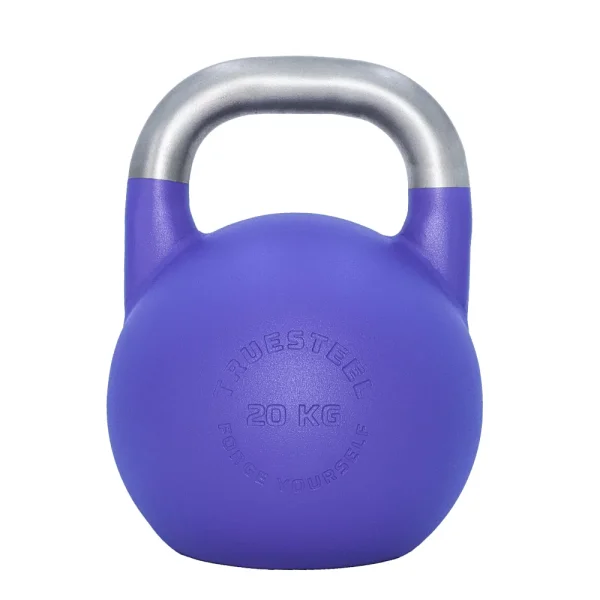 Závodní ocelový Kettlebell (barevný 4 kg - 32 kg) - Váha: 10 kg