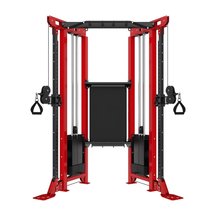 Dual Pulley Functional Trainer - Colour: Black