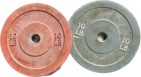 Bumper Kotouče - 2. JAKOST - Váha: 10 kg - černé