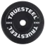 Black Bumper Plates - Gewicht: 20 kg - TRUESTEEL Logo