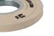 Gummierte hantelscheiben 0.5 kg weiß StrongGear Detail