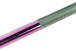 Weightlifting Titan Bar - Zentral Rändeln: Without center knurling